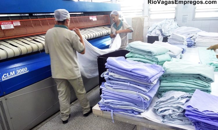 Lavanderia Hospitalar vagas para Aux de limpeza, Aux de lavanderia, porteiro, motorista - R$ 1.200,00 - Com e Sem experiencia - rio de janeiro