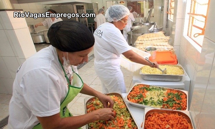 ATENDENTE DE RESTAURANTE, LAVADOR DE PRATOS, AUXILIAR DE COZINHA - R$ 1.600,00 - COM E SEM EXPERIENCIA - RIO DE JANEIRO