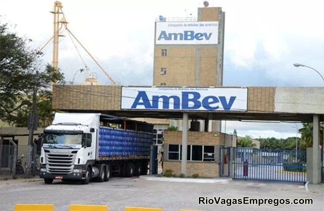 FÁBRICA DA AMBEV ESTÁ COM VAGAS DE EMPREGOS ABERTAS – R$ 1.208,00 + TICKET REFEIÇÃO + AUXILIO MATERIAL ESCOLAR – COM E SEM EXPERIÊNCIA – RIO DE JANEIRO