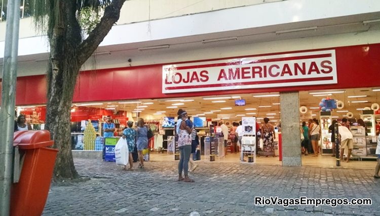 LOJAS AMERICANAS ABRE 300 VAGAS PARA AUXILIAR DE LOJA - R$ 1.150,00 - REPOSIÇÃO PRODUTOS, CONFERIR, ATENDIMENTO CAIXA - SEM EXPERIENCIA - RIO DE JANEIRO