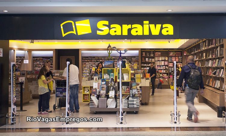 LOJAS SARAIVA VAGAS P/ DEPOSISTA, CAIXA, REPOSITOR, ATENDIMENTO DE LOJA, EMBALAR COMPRAS - COM E SEM EXPERIENCIA - RIO DE JANEIRO