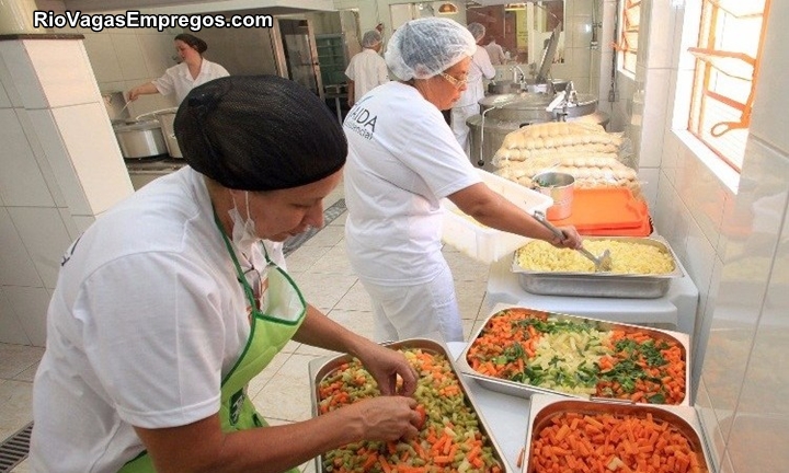 ATENDENTE DE RESTAURANTE, LAVADOR DE PRATOS, AUXILIAR DE COZINHA - R$ 1.600,00 - COM E SEM EXPERIENCIA - RIO DE JANEIRO