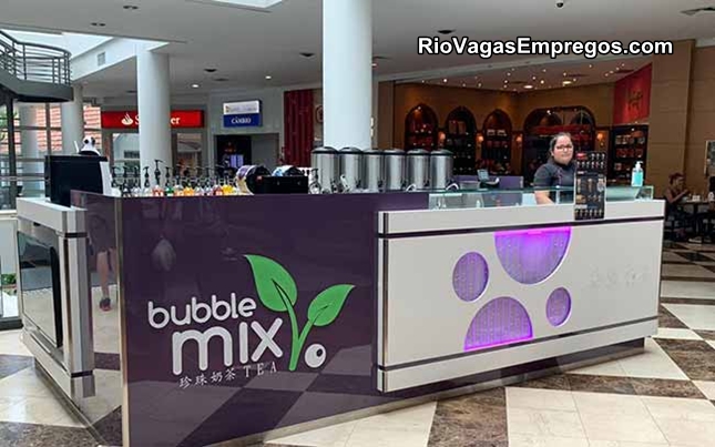 Loja Bubble mix vagas para Atendente de Loja - feminino e masculino - rio de janeiro