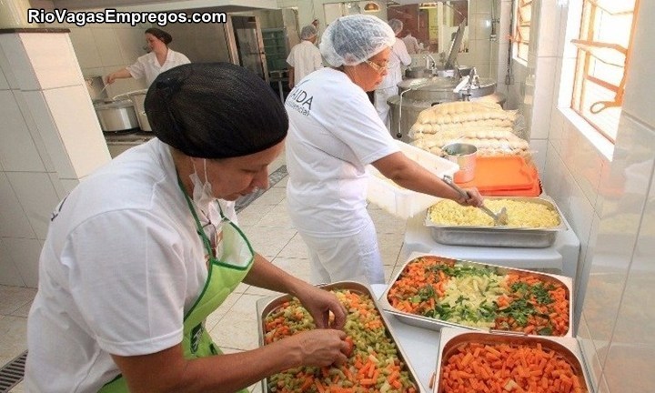 ATENDENTE DE RESTAURANTE, LAVADOR DE PRATOS, CAIXA, AUXILIAR DE COZINHA - R$ 1.600,00 - COM E SEM EXPERIENCIA - RIO DE JANEIRO