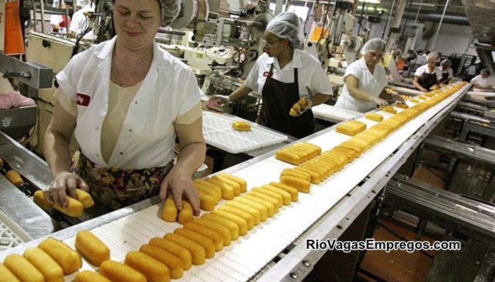 AUXILIAR DE PRODUÇÃO, CONTROLADOR DE ACESSO, AUXILIAR DE SERVIÇOS GERAIS - R$ 1.150,90 - COM E SEM EXPERIENCIA - RAMO ALIMENTICIO - RIO DE JANEIRO