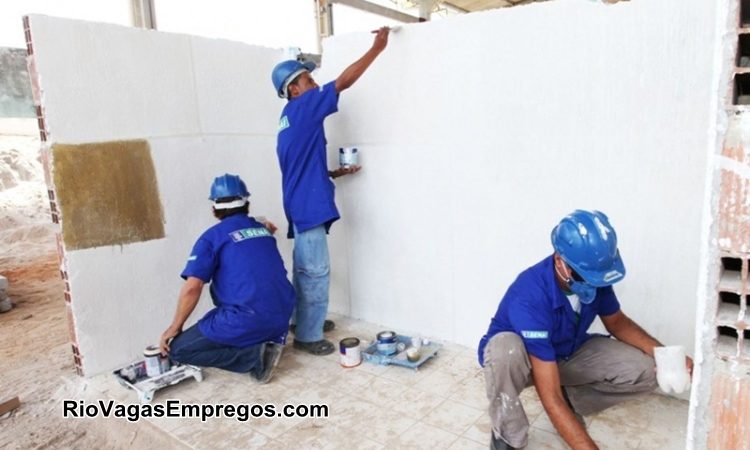 Pintor de Obra, Pedreiro, Gesseiro - Empresa no ramo da Construção Civil - Copacabana/RJ - Zona Sul