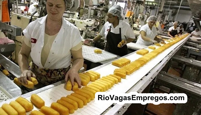 AUXILIAR DE PRODUÇÃO, CONTROLADOR DE ACESSO, AUXILIAR DE SERVIÇOS GERAIS - R$ 1.150,90 - COM E SEM EXPERIENCIA - RAMO ALIMENTICIO - RIO DE JANEIRO