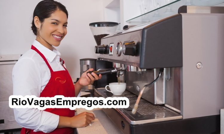 Atendente de Cafeteria - R$ 1.136,00 - Sem experiencia - limpeza e organização da loja, preparação de café - Rio de janeiro