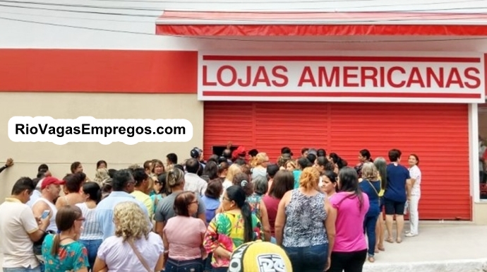 LOJAS AMERICANAS ESTÁ COM VAGAS DE EMPREGOS ABERTAS - R$ 1.178,30 - COM E SEM EXPERIENCIA - EXTRA NATAL - LOJA DE ELETROS, BRINQUEDOS - RIO DE JANEIRO