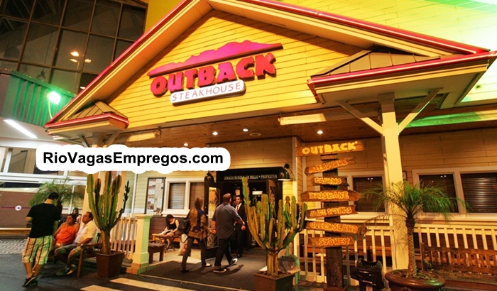 LOJAS OUTBACK VAGAS PARA ATENDENTE DE RESTAURANTE, AUXILIAR DE COZINHA, AUXILIAR DE LIMPEZA, JOVEM APRENDIZ - COM E SEM EXPERIENCIA - RIO DE JANEIRO