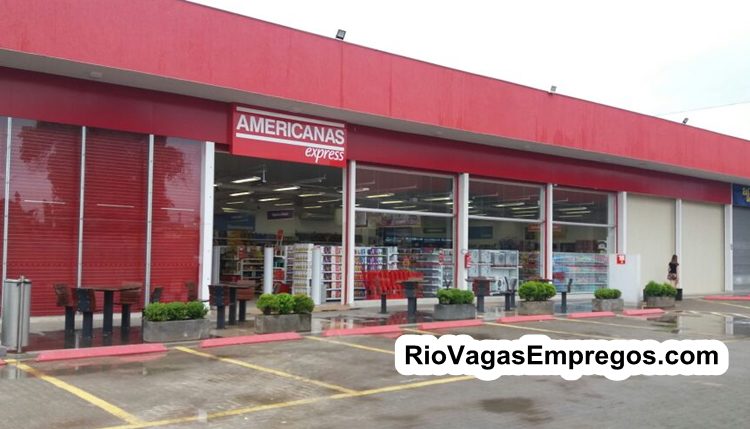 Lojas Americanas 600 vagas para Auxiliar de Loja - R$ 1.150,00 - Não é preciso ter experiência - Rio de janeiro - Inscrições até 31/10