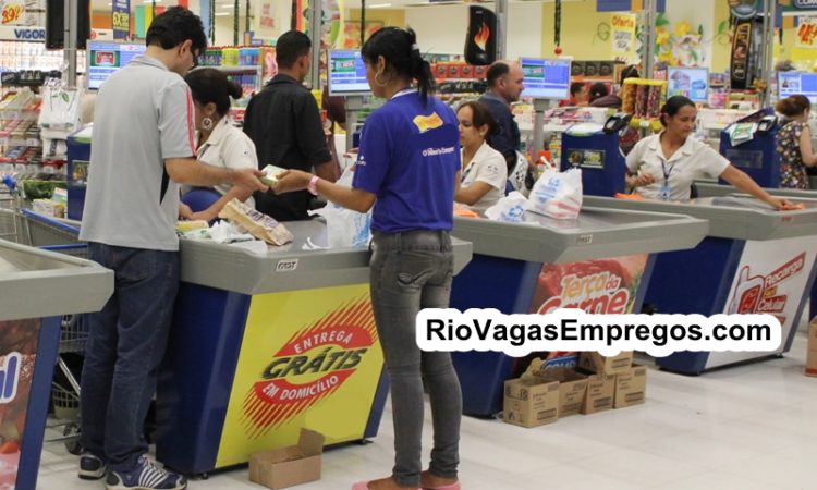 EMPACOTADORA, DEPOSISTA, AUXILIAR DE SERVIÇOS GERAIS, CONFERENTE DE MERCADO - R$ 1.236,00 + CESTA BÁSICA - COM E SEM EXPERIÊNCIA - RIO DE JANEIRO