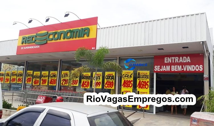 REDECONOMIA VAGAS P/ FRENTE DE LOJA, MERCEARIA, HORTIFRUTI, LATICÍNIO, DEPÓSITO, CAIXA, AUXILIAR DE LOJA - COM E SEM EXPERIENCIA - RIO DE JANEIRO