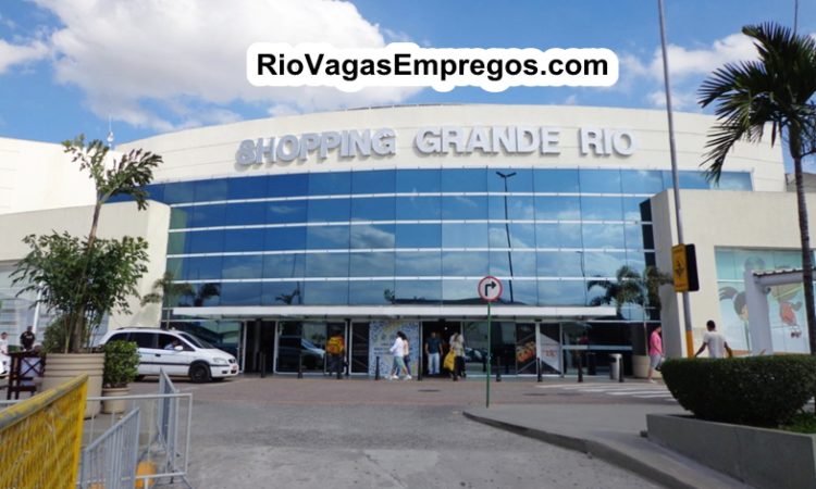 SHOPPING GRANDE RIO ESTÁ COM VAGAS DE EMPREGOS ABERTAS - 16 VAGAS - EXTRA NATAL - RIO DE JANEIRO 