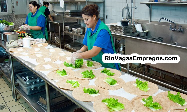 Auxiliar de lanchonete, garçom, Manobrista - R$ 1.283,73 - Loja de Produtos Naturais - Rio de janeiro