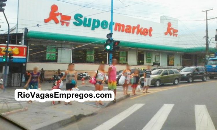 SUPERMARKET VAGAS P/ AUXILIAR DE LIMPEZA, REPOSITOR, FRENTE DE LOJA, HORTIFRUTI, CAIXA, BALCONISTA - R$ 1.150,00 - COM E SEM EXPERIÊNCIA - RIO DE JANEIRO