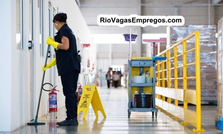 Auxiliar de Serviços gerais, Recepcionista, Controlador de Acesso - R$ 1.500,00 - atender, Limpeza geral - Rio de janeiro