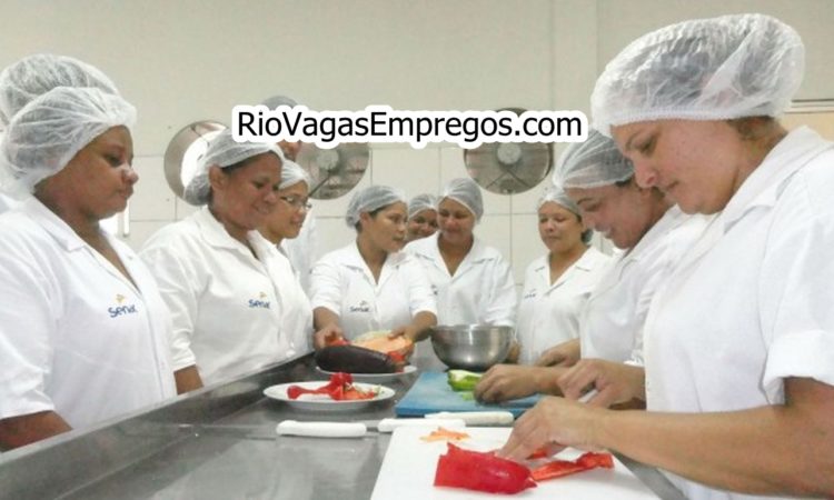 Cozinheiro, Ajudante de Cozinha, Vendedor, Auxiliar Administrativo - R$ 1.200,00 - Escala 6x1 - Rio de Janeiro 