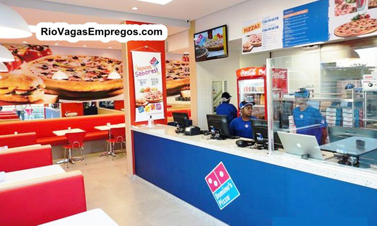 Domino's Pizza vagas p/ Atendente de Loja, Atendente de Pizzaria, Entregador, Motoboy e outros cargos - Desejável experiencia - Rio de janeiro