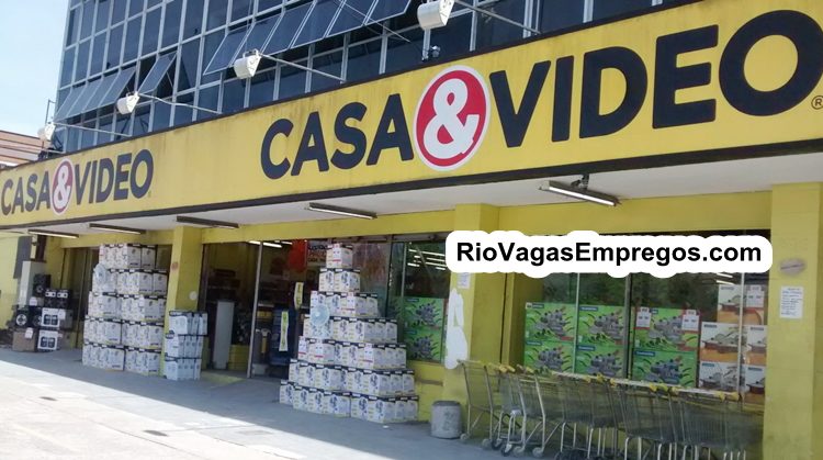 LOJAS CASA & VIDEO VAGAS P/ AJUDANTE DE DEPÓSITO, OPERADOR DE LOJA, FISCAL, JOVEM APRENDIZ - R$ 1.195,00 - COM E SEM EXPERIÊNCIA - RIO DE JANEIRO