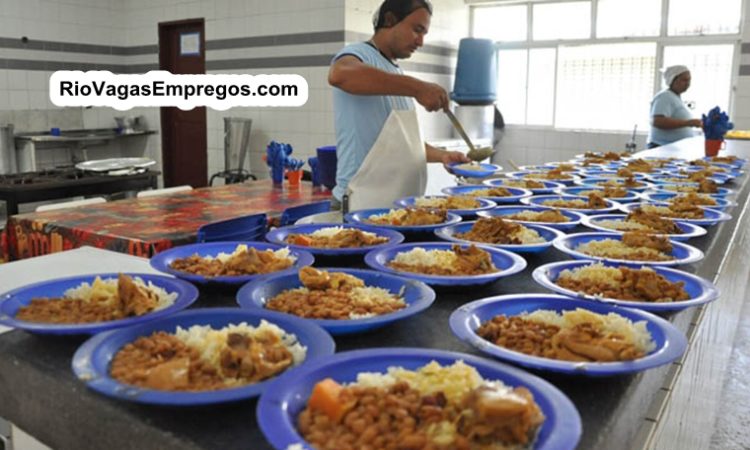 Auxiliar de Serviços Gerais, Auxiliar de Cozinha, Atendente de cafeteria - R$ 1.240,00 - Escola grande - Rio de janeiro