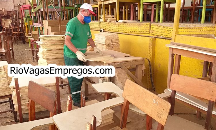 AJUDANTE DE MARCENEIRO, DEPOSISTA SUPERMERCADO, REPOSITOR, AUXILIAR DE CAIXA - R$ 1.230,23 - ESCALA 6x1 - DESEJÁVEL EXPERIÊNCIA - RIO DE JANEIRO