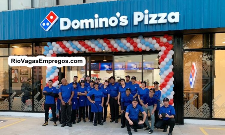 Domino's Pizzaria vagas p/ Atendente de Loja, Atendente de Pizzaria, Entregador e outros cargos - Desejável experiencia - Rio de janeiro