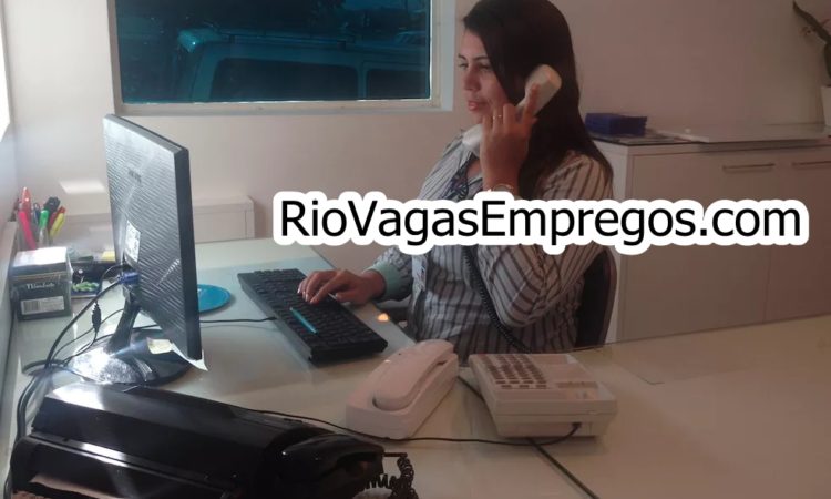 Recepcionista, Locutor de Supermercado, Estofador, Serralheiro - R$ 1.215,00 - Desejável experiência - Rio de Janeiro 