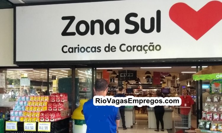 Supermercados Zona Sul vagas para Repositor - R$ 1.264,00 - Urgente - Grande demanda de Clientes devido a Pandemia - Rio de janeiro