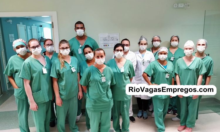 Hospital Particular vagas para Técnico de Enfermagem, Enfermeiro - Escala 12x60 - Urgente - 90 vagas - Rio de janeiro