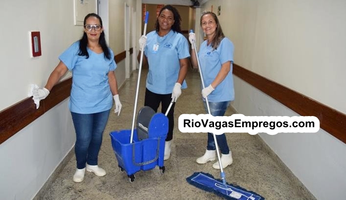 Serviços gerais, Recepcionista, Técnico de enfermagem e outros - R$ 1.283,73 - 40 vagas - vagas emergencias Hospitalares - Rio de janeiro