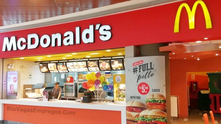 McDonald’s está com vagas de emprego abertas - RJ