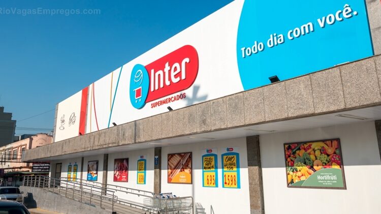 Inter supermercado está aceitando currículos para vagas de emprego abertas - RJ