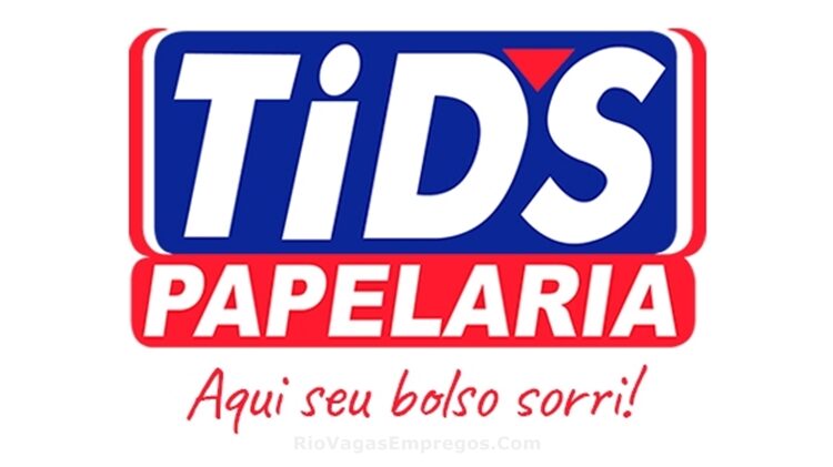 Tid's papelaria está aceitando currículos para vagas de emprego abertas - RJ