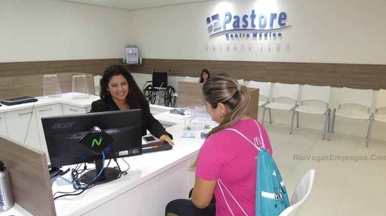 Clínica Pastore vagas para serviços gerais, administrativo, enfermagem - RJ