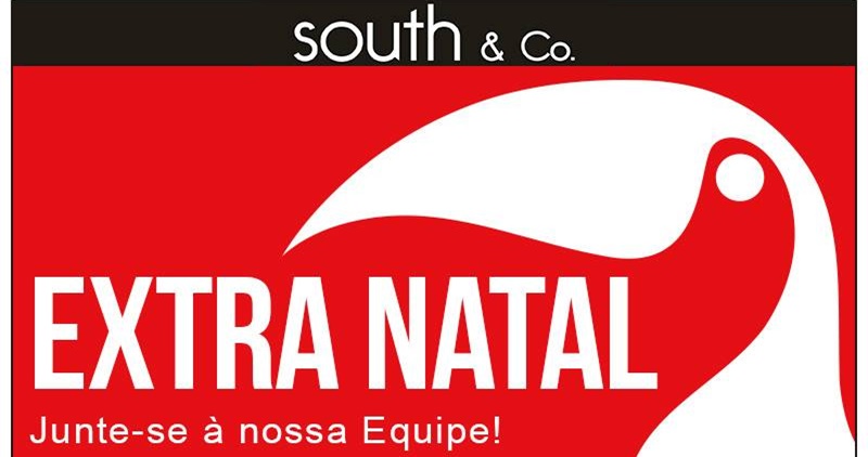 SOUTH ESTÁ ACEITANDO CURRÍCULOS PARA VAGAS DE EMPREGO - EXTRA NATAL - COM E SEM EXPERIÊNCIA - RIO DE JANEIRO