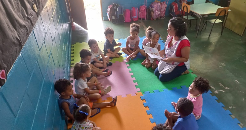 Jardim escola infantil vagas para auxiliar de creche, auxiliar de serviços gerais, merendeira auxiliar de cozinha - Rio de Janeiro