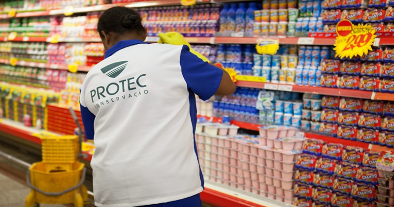 Protec serviços vagas para auxiliar de limpeza, recepcionista, copeira, camareira, porteiro - RJ