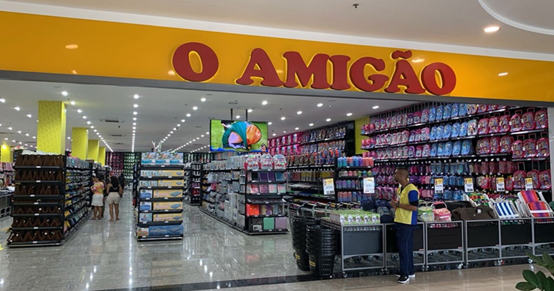 LOJAS O AMIGÃO VAGAS PARA OPERADORA DE CAIXA, AUXILIAR DE LIMPEZA, ESTOQUISTA, FISCAL - RJ