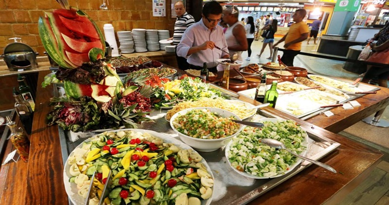 Self service vagas para auxiliar de cozinha, entregador, estoquista, fazer lanches - RJ