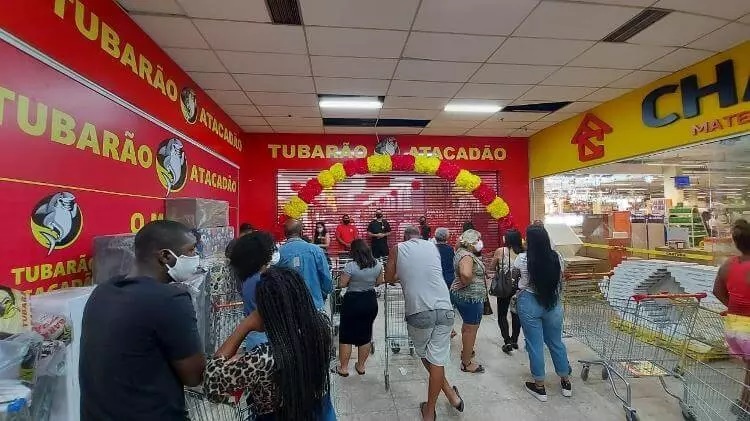 Tubarão Atacadão está aceitando currículos para vagas de emprego - loja de utilidades domésticas, eletros - RJ