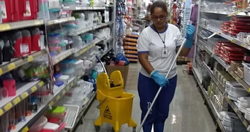 Auxiliar de limpeza de mercado, jovem aprendiz, caixa, repor, balconista laticínios, frente de loja – R$ 1.683,00 – com e sem experiência – Rio de Janeiro